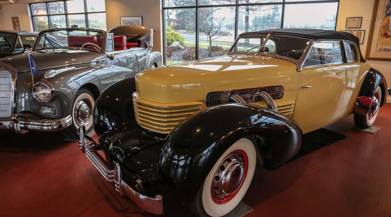 Nemacolin Woodlands Resort features an antique car museum.