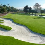 A view of the 13th hole at the Champions Course at Omni La Costa Resort & Spa.